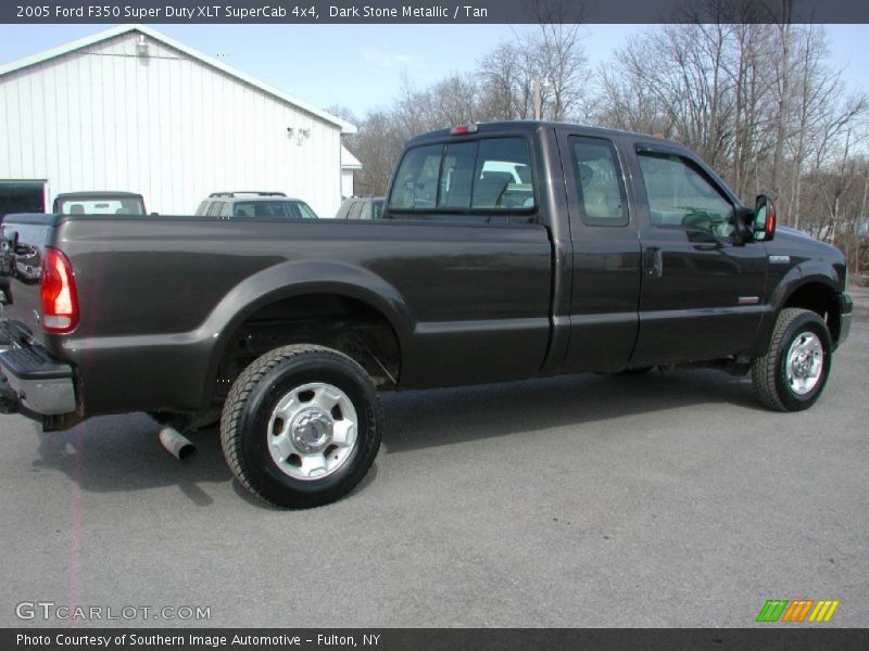 Dark Stone Metallic / Tan 2005 Ford F350 Super Duty XLT SuperCab 4x4