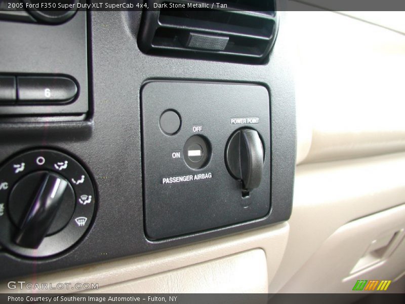 Dark Stone Metallic / Tan 2005 Ford F350 Super Duty XLT SuperCab 4x4