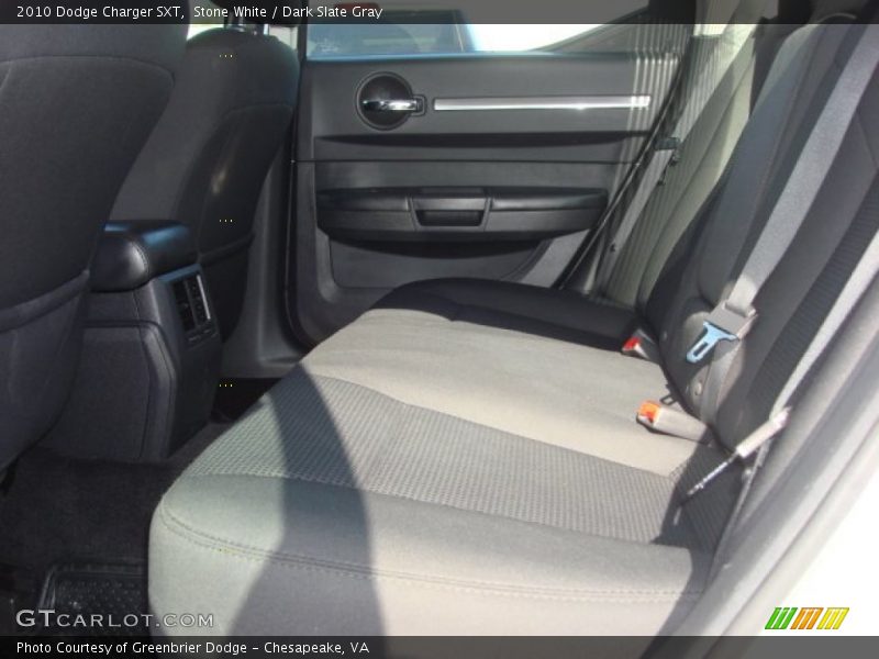 Stone White / Dark Slate Gray 2010 Dodge Charger SXT
