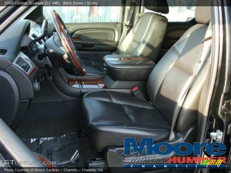 Black Raven / Ebony 2008 Cadillac Escalade ESV AWD
