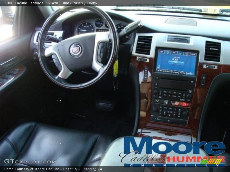 Black Raven / Ebony 2008 Cadillac Escalade ESV AWD