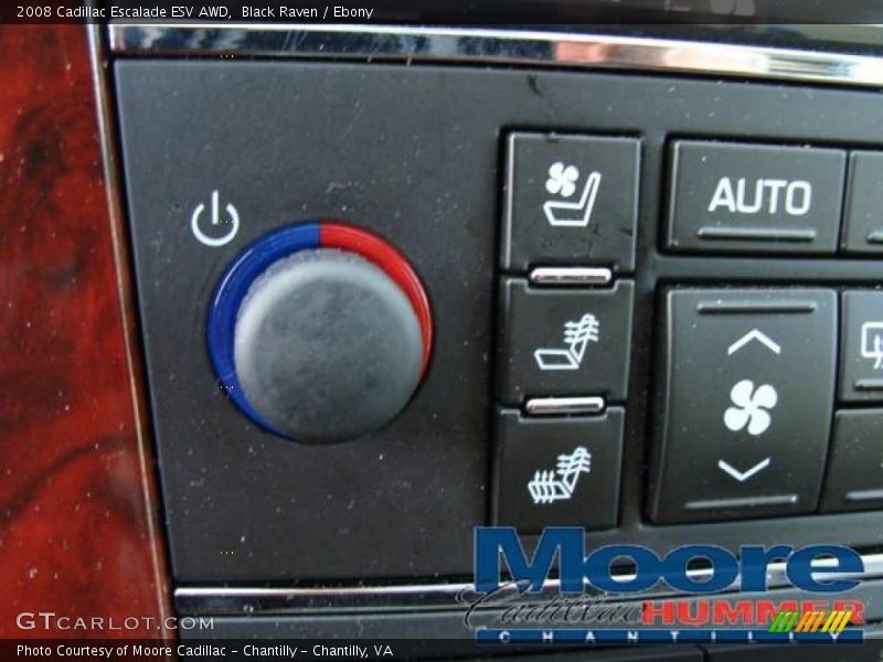 Black Raven / Ebony 2008 Cadillac Escalade ESV AWD