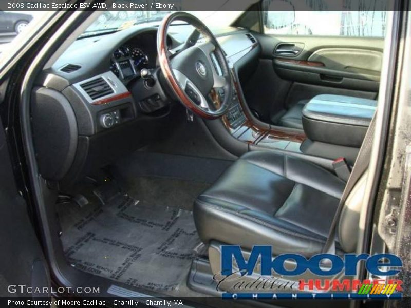 Black Raven / Ebony 2008 Cadillac Escalade ESV AWD