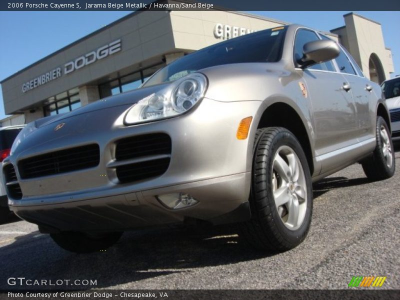 Jarama Beige Metallic / Havanna/Sand Beige 2006 Porsche Cayenne S