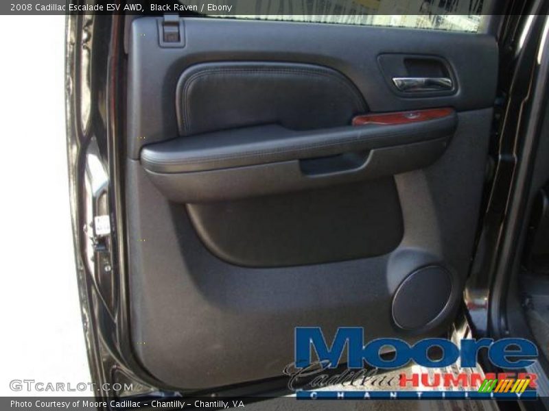 Black Raven / Ebony 2008 Cadillac Escalade ESV AWD