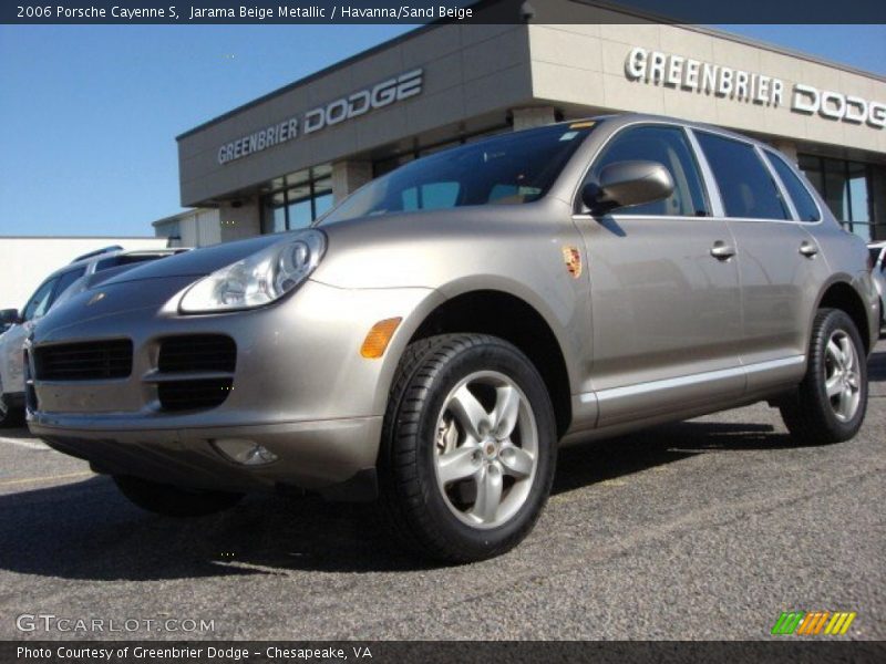 Jarama Beige Metallic / Havanna/Sand Beige 2006 Porsche Cayenne S
