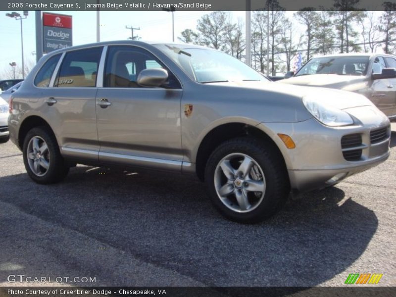 Jarama Beige Metallic / Havanna/Sand Beige 2006 Porsche Cayenne S