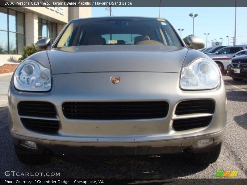 Jarama Beige Metallic / Havanna/Sand Beige 2006 Porsche Cayenne S
