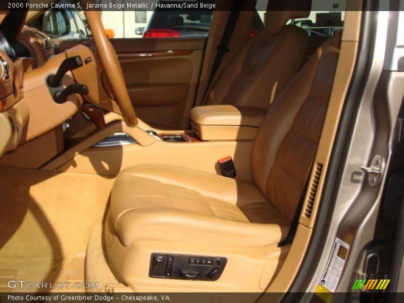 Jarama Beige Metallic / Havanna/Sand Beige 2006 Porsche Cayenne S