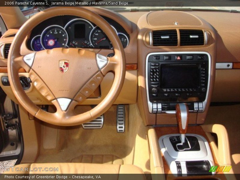 Jarama Beige Metallic / Havanna/Sand Beige 2006 Porsche Cayenne S