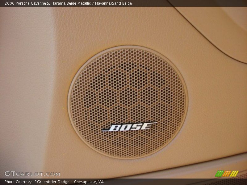 Jarama Beige Metallic / Havanna/Sand Beige 2006 Porsche Cayenne S