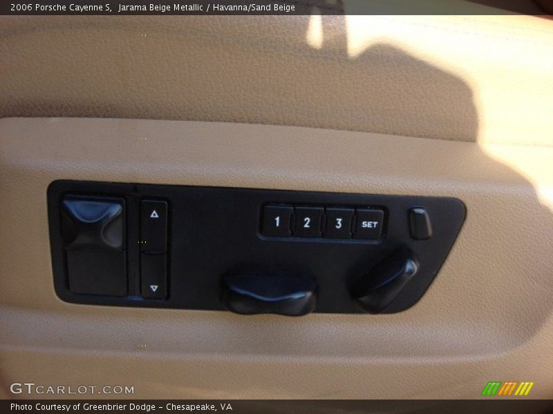 Jarama Beige Metallic / Havanna/Sand Beige 2006 Porsche Cayenne S