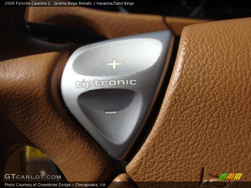 Jarama Beige Metallic / Havanna/Sand Beige 2006 Porsche Cayenne S