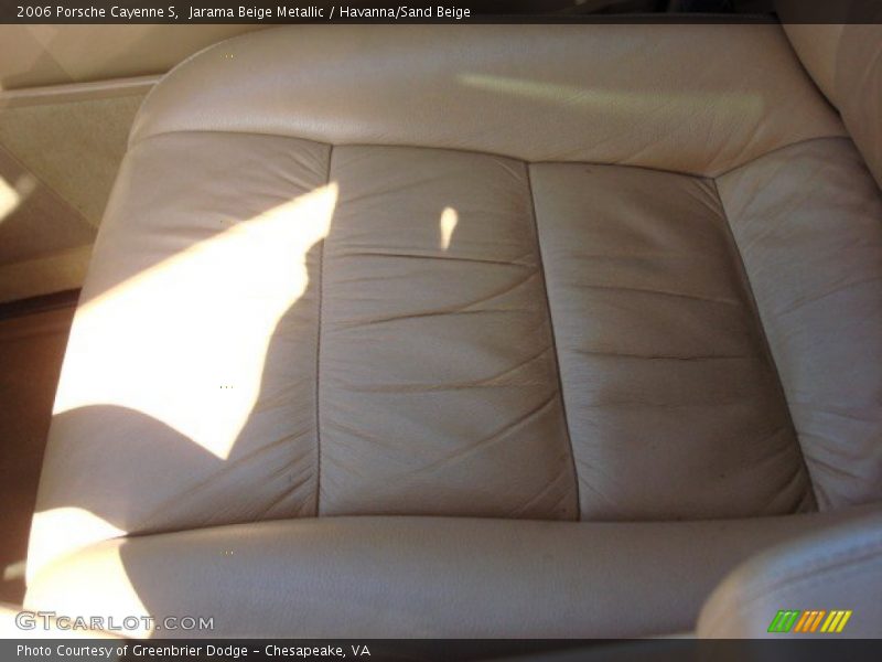Jarama Beige Metallic / Havanna/Sand Beige 2006 Porsche Cayenne S