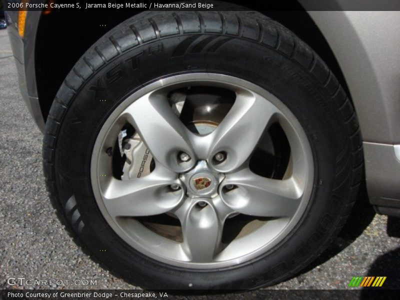 Jarama Beige Metallic / Havanna/Sand Beige 2006 Porsche Cayenne S