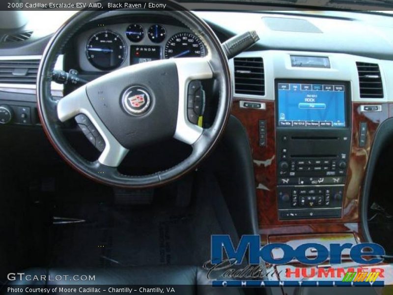 Black Raven / Ebony 2008 Cadillac Escalade ESV AWD