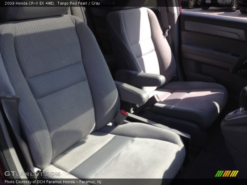 Tango Red Pearl / Gray 2009 Honda CR-V EX 4WD