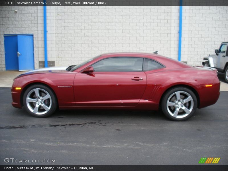 Red Jewel Tintcoat / Black 2010 Chevrolet Camaro SS Coupe