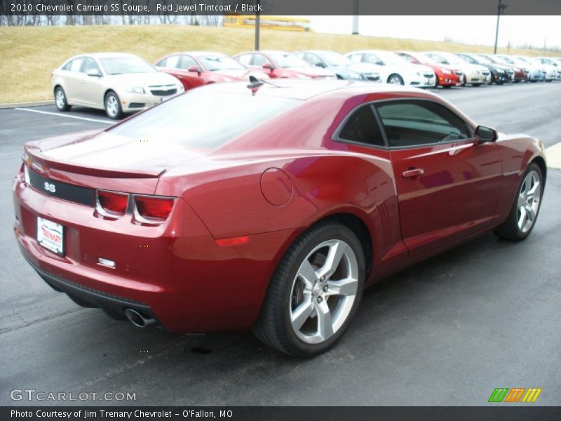 Red Jewel Tintcoat / Black 2010 Chevrolet Camaro SS Coupe