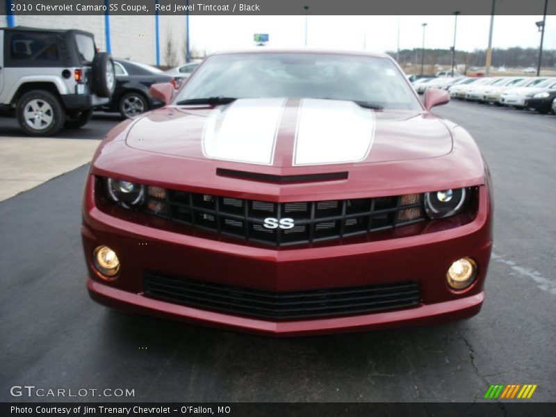 Red Jewel Tintcoat / Black 2010 Chevrolet Camaro SS Coupe