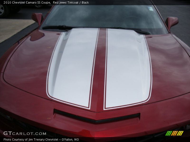 Red Jewel Tintcoat / Black 2010 Chevrolet Camaro SS Coupe