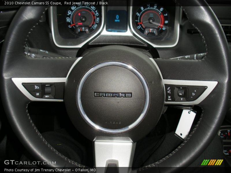 Red Jewel Tintcoat / Black 2010 Chevrolet Camaro SS Coupe
