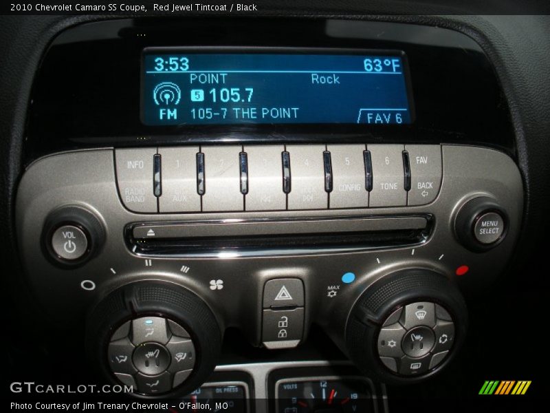Red Jewel Tintcoat / Black 2010 Chevrolet Camaro SS Coupe