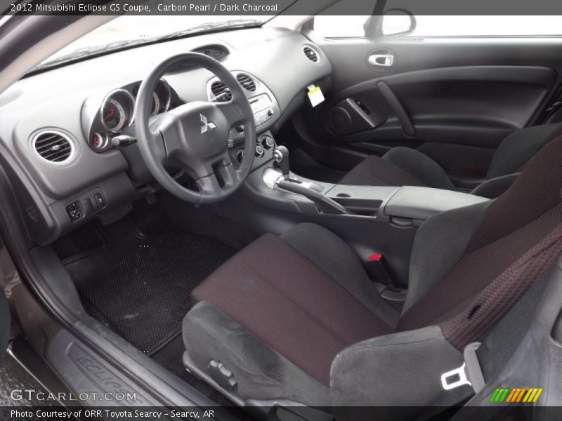  2012 Eclipse GS Coupe Dark Charcoal Interior
