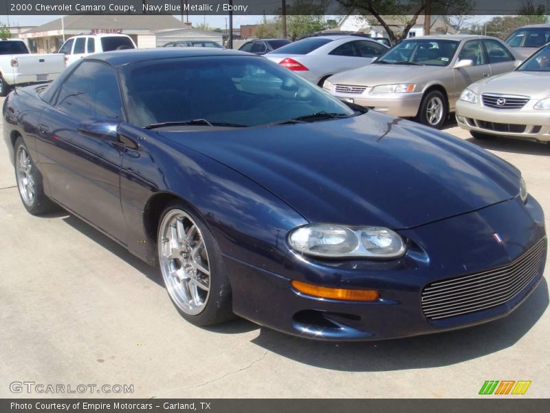 Navy Blue Metallic / Ebony 2000 Chevrolet Camaro Coupe