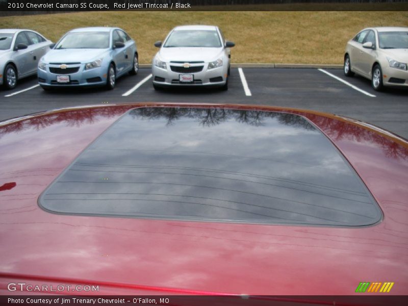 Red Jewel Tintcoat / Black 2010 Chevrolet Camaro SS Coupe