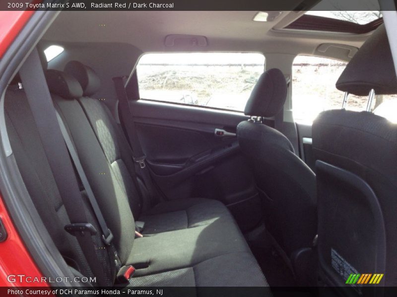 Radiant Red / Dark Charcoal 2009 Toyota Matrix S AWD