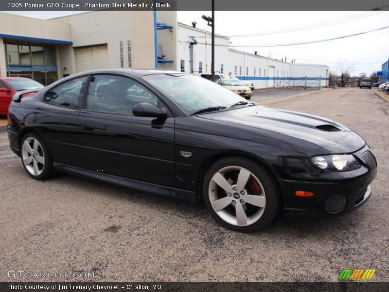 Phantom Black Metallic / Black 2005 Pontiac GTO Coupe