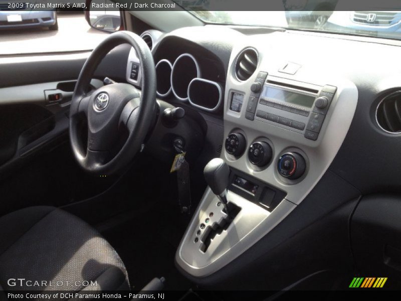 Radiant Red / Dark Charcoal 2009 Toyota Matrix S AWD