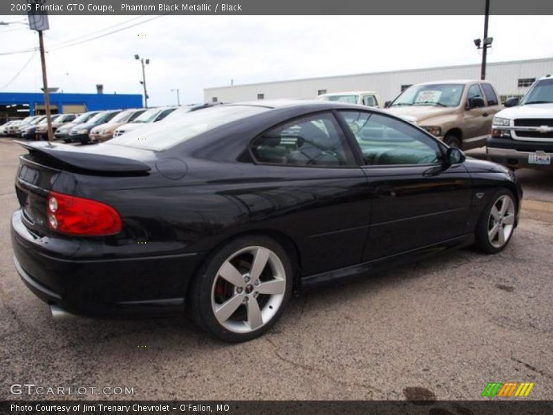 Phantom Black Metallic / Black 2005 Pontiac GTO Coupe