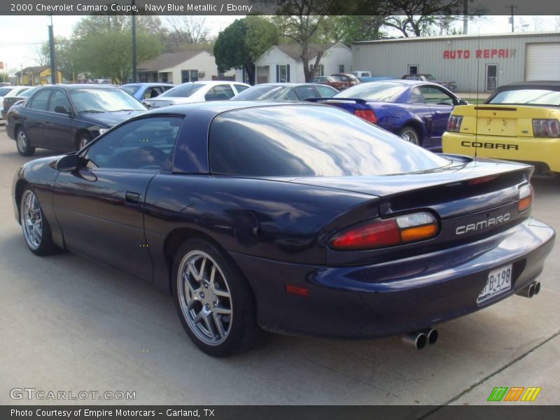 Navy Blue Metallic / Ebony 2000 Chevrolet Camaro Coupe