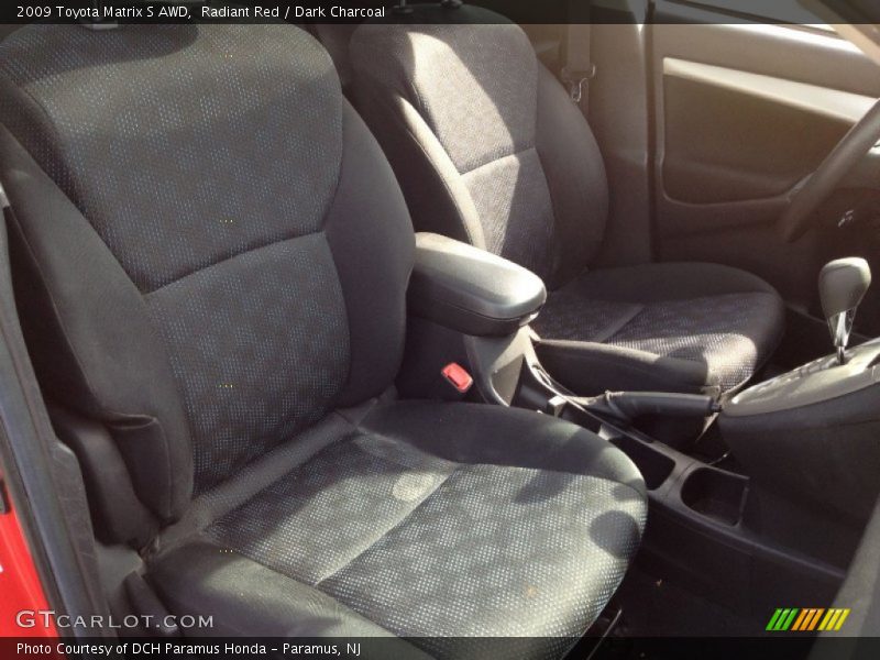Radiant Red / Dark Charcoal 2009 Toyota Matrix S AWD