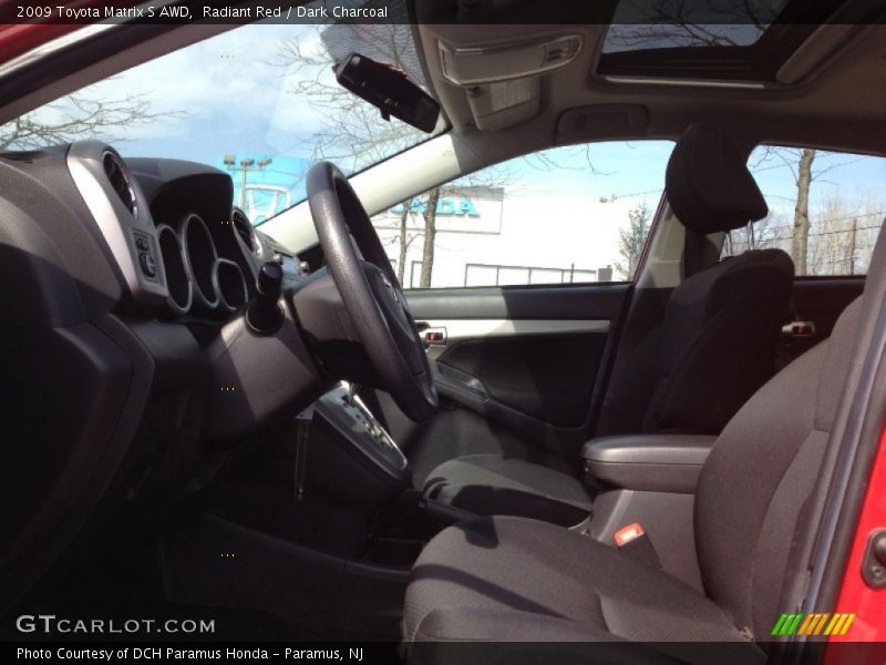 Radiant Red / Dark Charcoal 2009 Toyota Matrix S AWD
