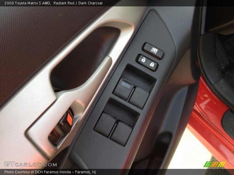 Radiant Red / Dark Charcoal 2009 Toyota Matrix S AWD