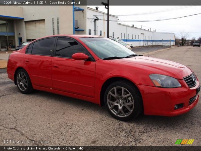 Code Red / Charcoal 2005 Nissan Altima 3.5 SE-R