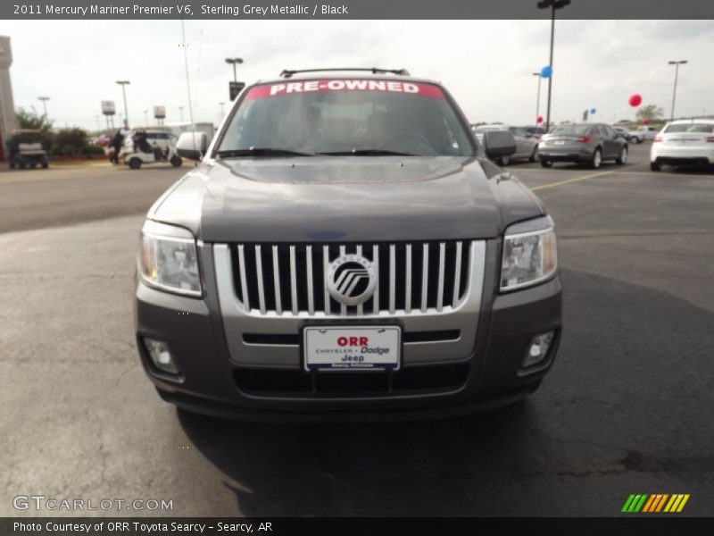 Sterling Grey Metallic / Black 2011 Mercury Mariner Premier V6
