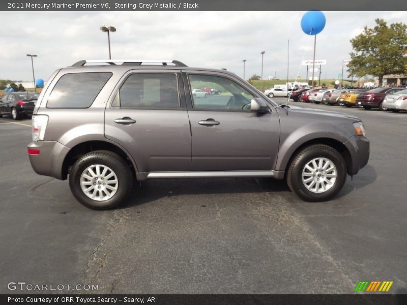 Sterling Grey Metallic / Black 2011 Mercury Mariner Premier V6