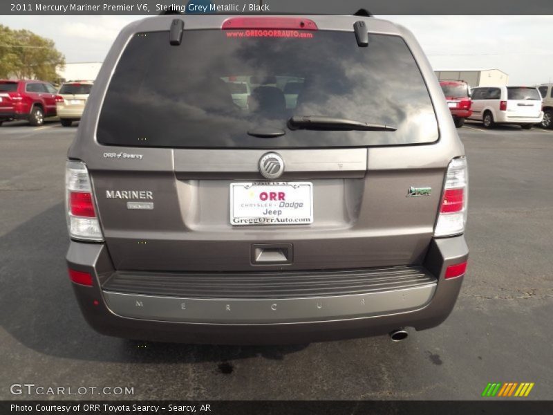 Sterling Grey Metallic / Black 2011 Mercury Mariner Premier V6
