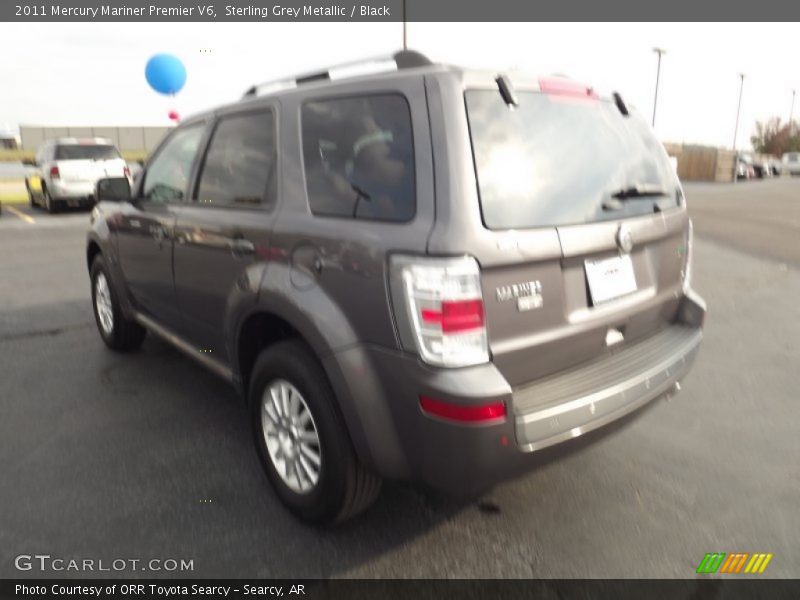Sterling Grey Metallic / Black 2011 Mercury Mariner Premier V6