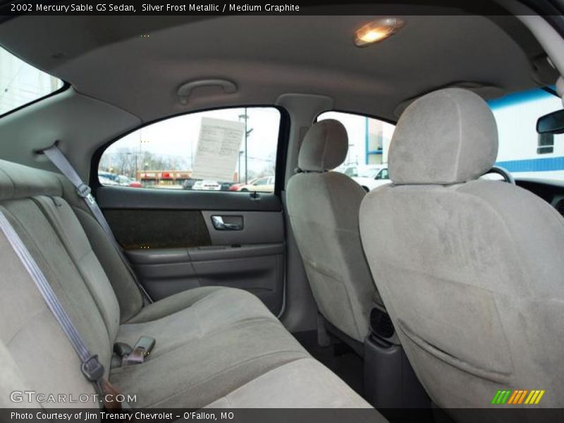 Silver Frost Metallic / Medium Graphite 2002 Mercury Sable GS Sedan