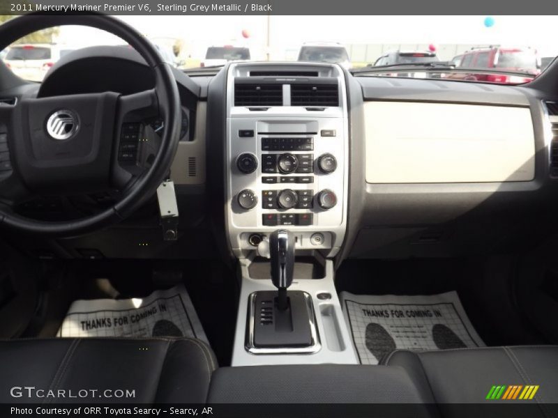 Sterling Grey Metallic / Black 2011 Mercury Mariner Premier V6