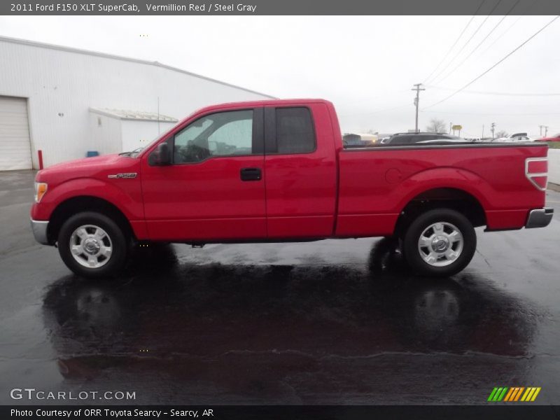  2011 F150 XLT SuperCab Vermillion Red