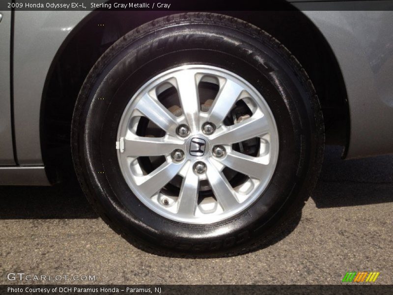 Sterling Gray Metallic / Gray 2009 Honda Odyssey EX-L