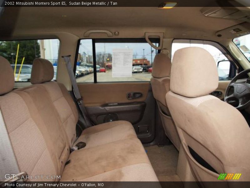 Sudan Beige Metallic / Tan 2002 Mitsubishi Montero Sport ES