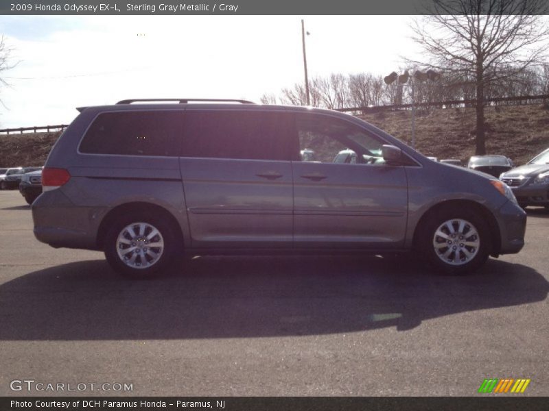 Sterling Gray Metallic / Gray 2009 Honda Odyssey EX-L