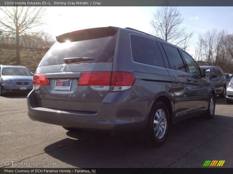 Sterling Gray Metallic / Gray 2009 Honda Odyssey EX-L